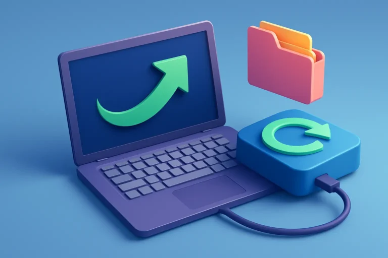 Formatação com backup: sem perder seus arquivos