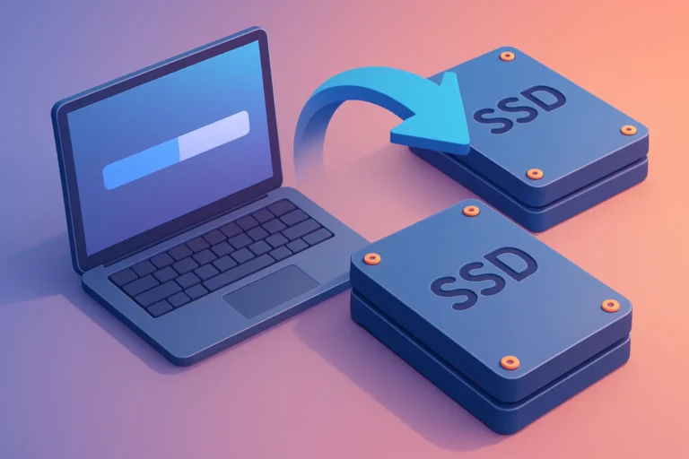 SSD com clonagem: upgrade rápido, sem reinstalar