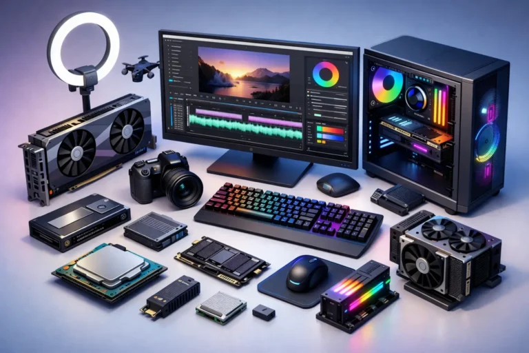 7 melhores upgrades para PC para edição de vídeo