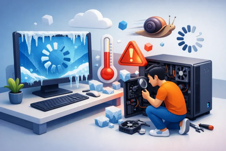 Como resolver PC travando de vez