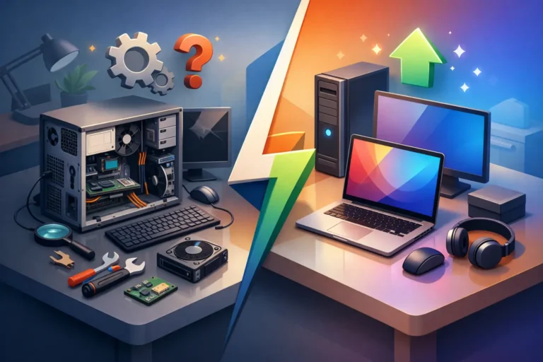 Consertar ou trocar computador vale mais a pena?