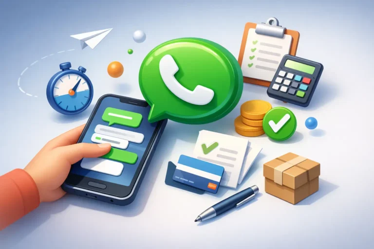 Orçamento rápido por WhatsApp sem enrolação