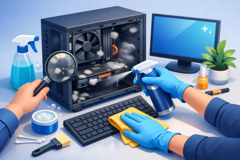 Quando fazer limpeza no computador?