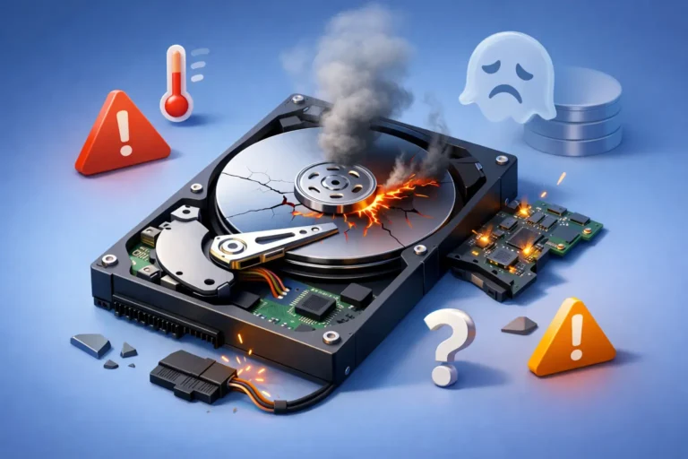 7 sinais de falha no HD que exigem atenção