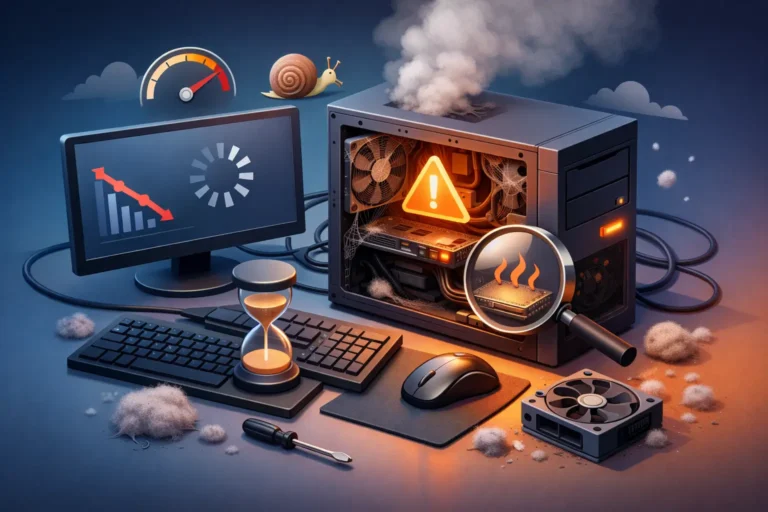 Caso real de PC lento e a causa do problema