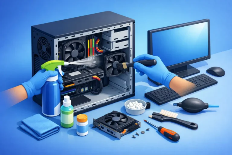 Guia de limpeza interna do PC desktop completo