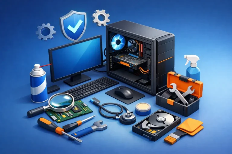 Guia de manutenção preventiva para PC