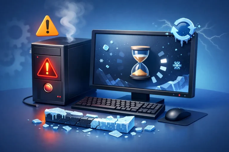 Computador travando na inicialização?