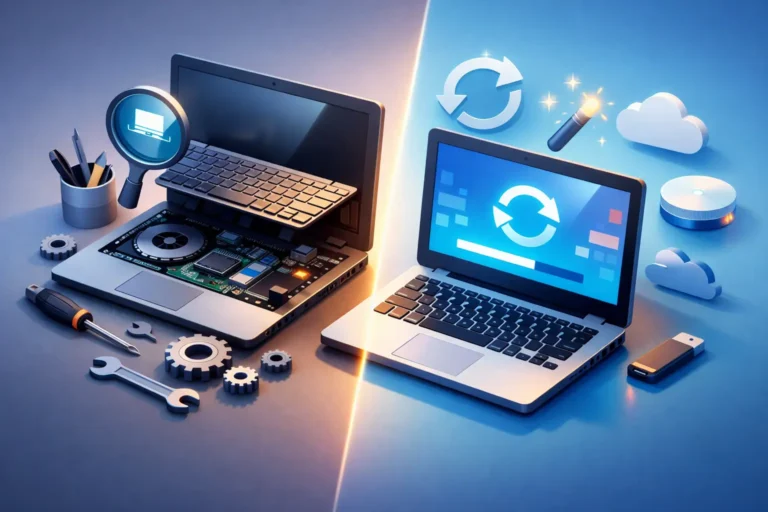 Formatar ou consertar notebook: como decidir