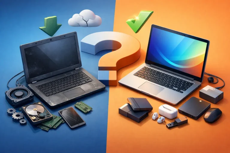 Notebook usado ou recondicionado vale a pena?