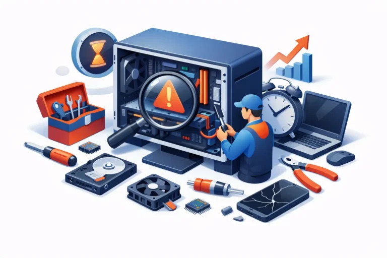 Reparo de computador: quando agir para evitar prejuízos