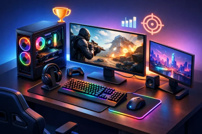 Exemplo de PC gamer otimizado para jogar bem