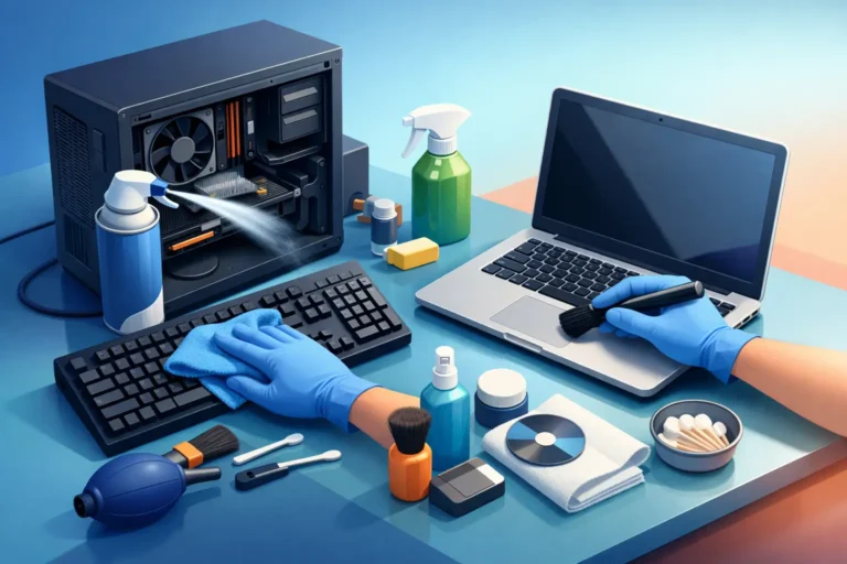 Guia de limpeza preventiva para PC e notebook