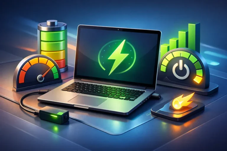 Melhores configurações de energia para notebook rápido