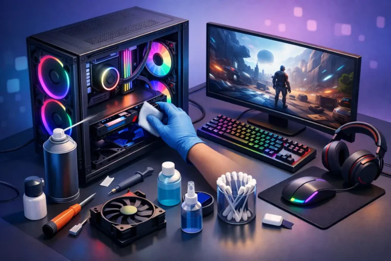 Melhores cuidados para PC gamer sem perder desempenho