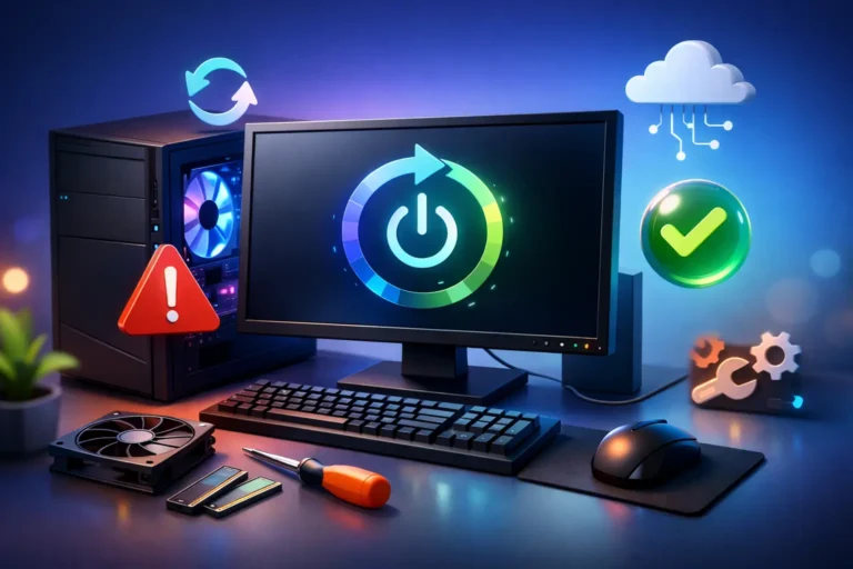PC reiniciando sozinho? Solução sem complicação