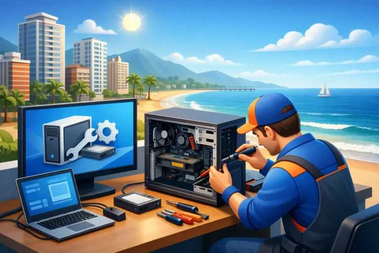 Assistência técnica de computador em Praia Grande