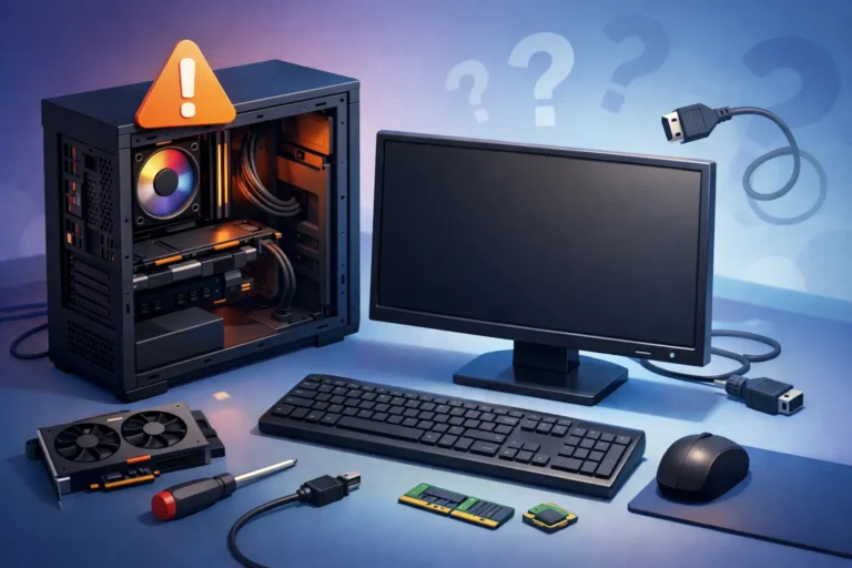 Caso de PC sem vídeo: causas e o que fazer
