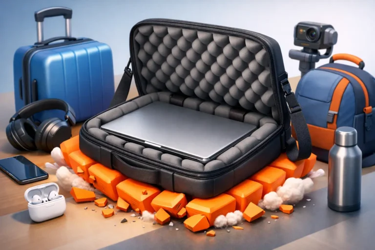 Como proteger notebook contra quedas no transporte