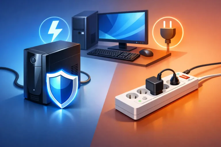Nobreak ou filtro de linha para proteger o PC