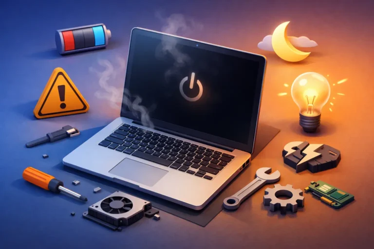 Notebook desligando sozinho: causas e soluções