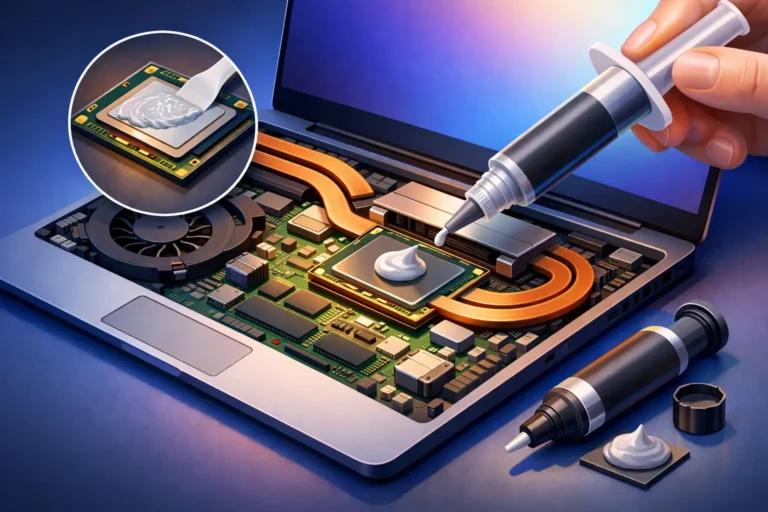 Review de pasta térmica em notebook compensa?