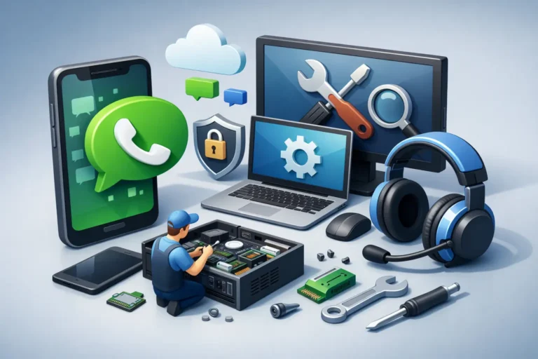 WhatsApp para assistência técnica de informática